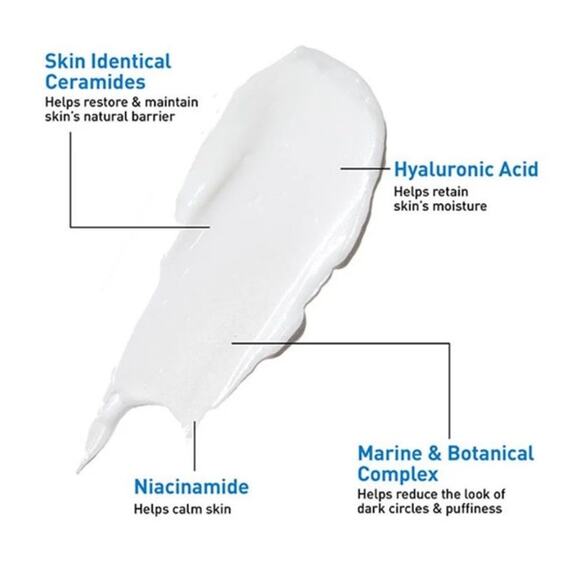 Cerave Eye Repair Cream Minimize Dark Circles & Puffy Under Eyes - Picture 3 of 7